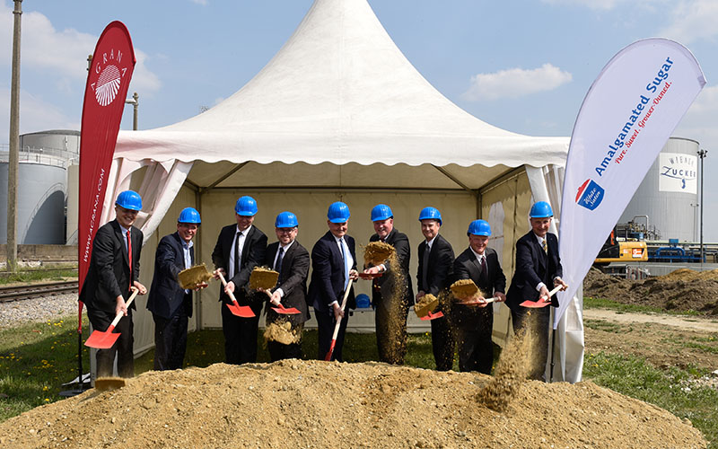 Ground-breaking ceremony for Eur 40 Million betaine plant at Tullin sugar refinery