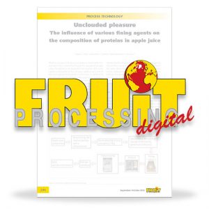 The inﬂuence of various ﬁning agents on the composition of proteins in apple juice