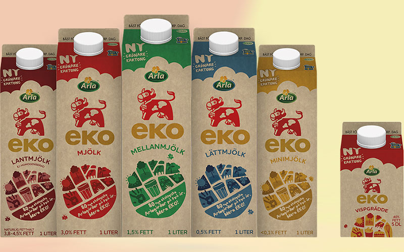 Elopak launches Pure-Pak® cartons with the new paperboard Natura Life™ by Stora Enso