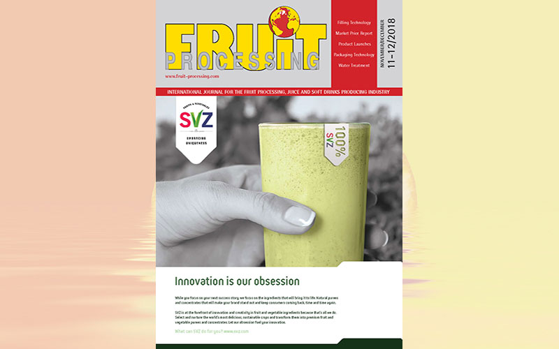 FRUIT PROCESSING 11+12/2018 is available!