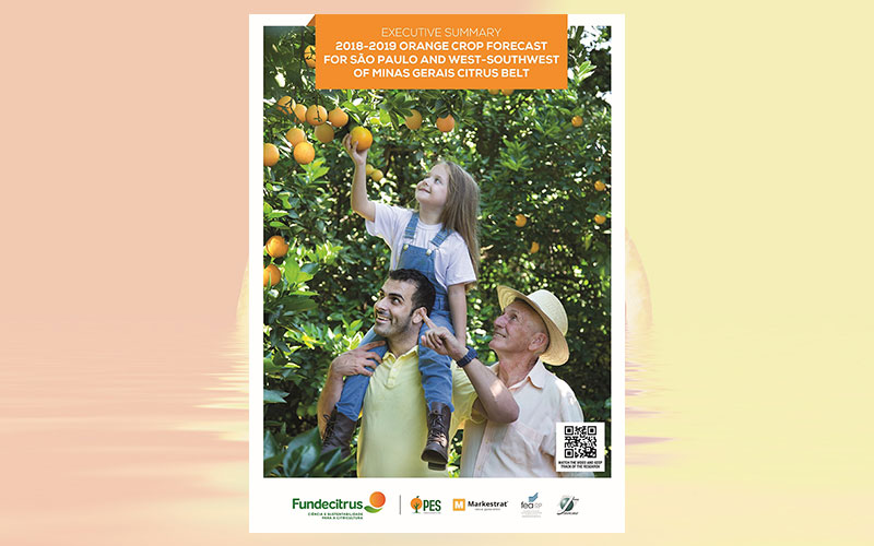 2018/2019 Orange Crop Forecast for São Paulo and West-Southwest of Minas Gerais Citrus Belt