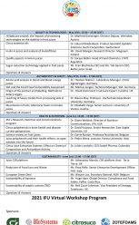 International Fruit and Vegetable Juice Association (IFU): Technical Webinars 2021