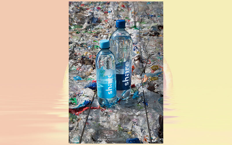 100 % recyclate: KHS and strtup share develop unique PET bottle