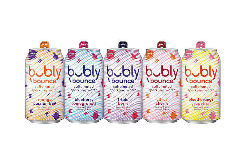 PepsiCo’s sparkling water brand bubly introduced the launch of bubly bounce – a sparkling water with a kick of caffeine