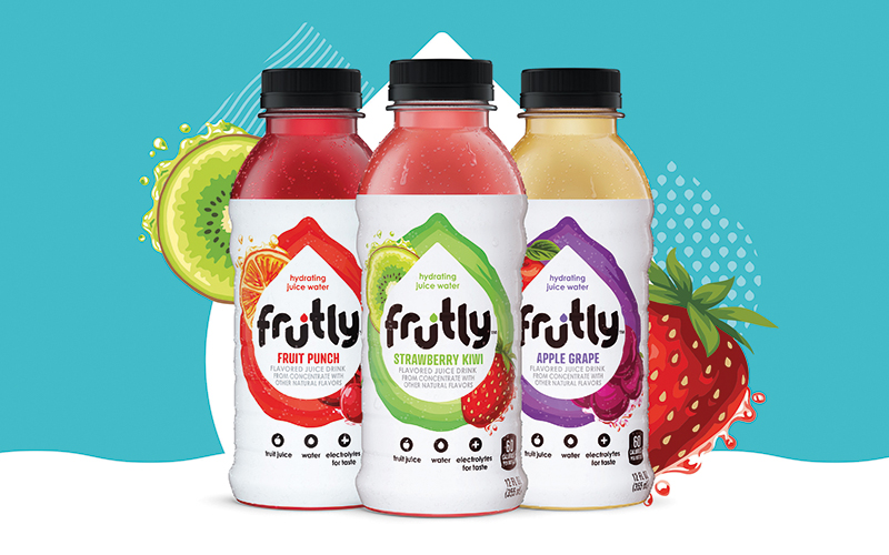 PepsiCo launches Frutly, a new hydrating juice water