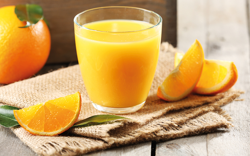 As winter draws near, research reveals that fruit juice is one of top three foods for immune function