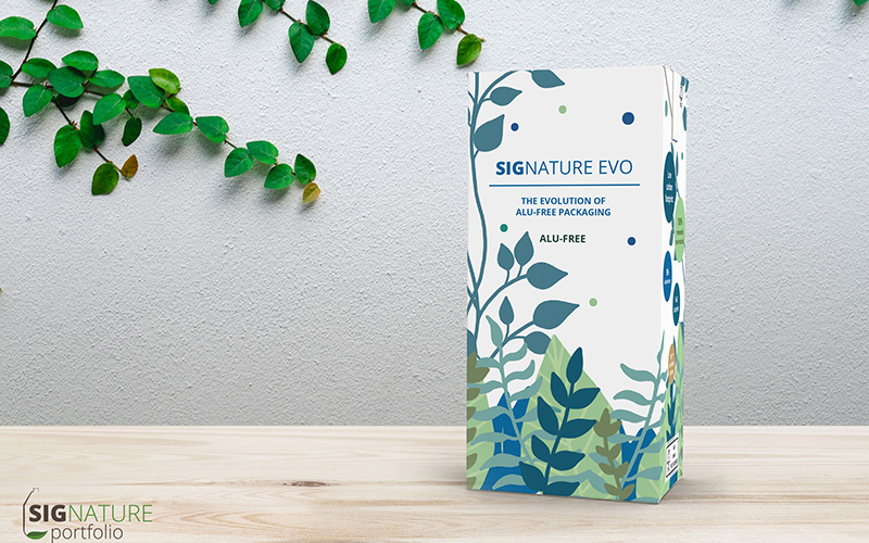 SIG announces SIGNATURE EVO, the world’s first full barrier aluminium-free aseptic carton solutions for a wide range of products