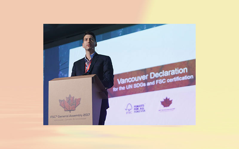 SIG presents the Vancouver Declaration: FSC and partners unveil ambitious sustainability commitment