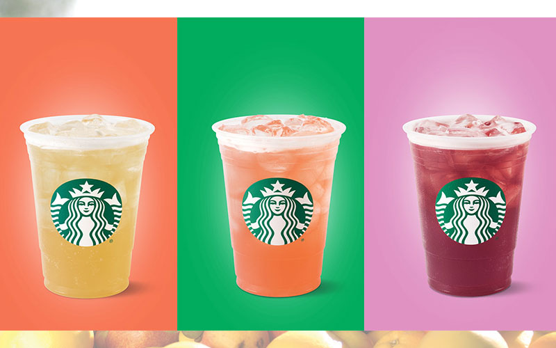 Starbucks adds new colorful beverages to menus in the U.S. and Canada