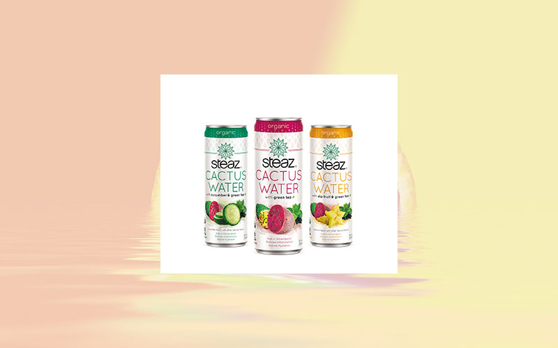 Steaz Introduces Cactus Water: A New Functional And Flavorful Beverage Line