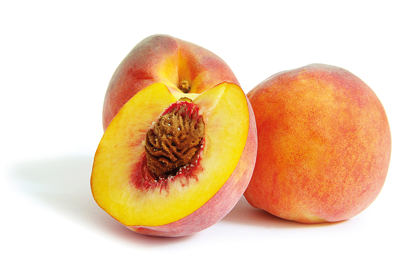 Fresh peach fruits (Photo: TOMRA)